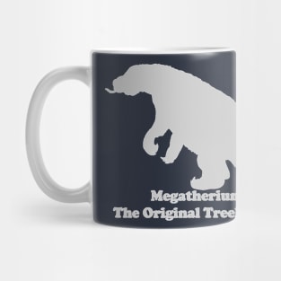 Back Design-- Megatherium: The Original Treehugger (Light) Mug